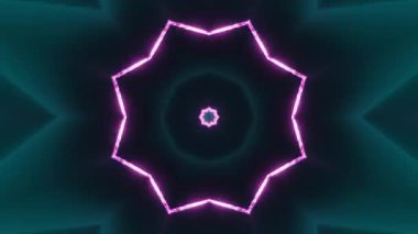 Disko Işıkları VJ Arkaplan Döngüsü Canlandırılmış arkaplan