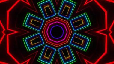 Disko Işıkları VJ Arkaplan Döngüsü Canlandırılmış arkaplan