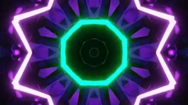 Disko Işıkları VJ Arkaplan Döngüsü Canlandırılmış arkaplan
