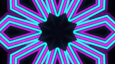 Disko Işıkları VJ Arkaplan Döngüsü Canlandırılmış arkaplan