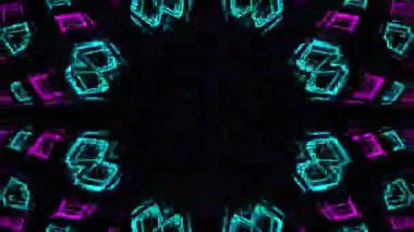 Disko Işıkları VJ Arkaplan Döngüsü Canlandırılmış arkaplan
