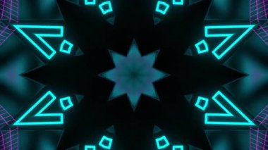 Disko Işıkları VJ Arkaplan Döngüsü Canlandırılmış arkaplan