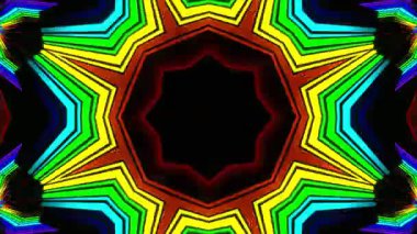 Disko Işıkları VJ Arkaplan Döngüsü Canlandırılmış arkaplan