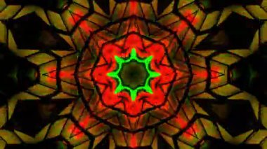 Disko Işıkları VJ Arkaplan Döngüsü Canlandırılmış arkaplan