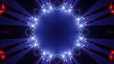 Disko Işıkları VJ Arkaplan Döngüsü Canlandırılmış arkaplan