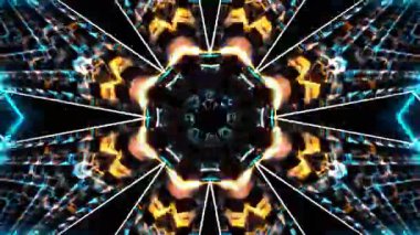 Disko Işıkları VJ Arkaplan Döngüsü Canlandırılmış arkaplan