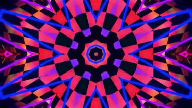 Disko Işıkları VJ Arkaplan Döngüsü Canlandırılmış arkaplan