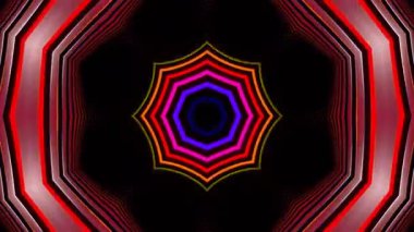 Disko Işıkları VJ Arkaplan Döngüsü Canlandırılmış arkaplan