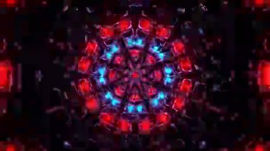 Disko Işıkları VJ Arkaplan Döngüsü Canlandırılmış arkaplan