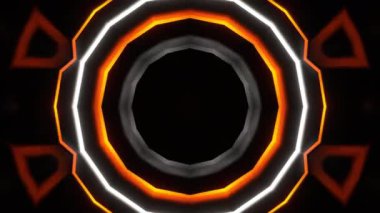 Disko Işıkları VJ Arkaplan Döngüsü Canlandırılmış arkaplan