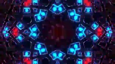 Disko Işıkları VJ Arkaplan Döngüsü Canlandırılmış arkaplan