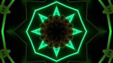 Disko Işıkları VJ Arkaplan Döngüsü Canlandırılmış arkaplan