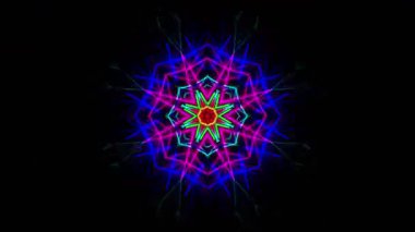 Disko Işıkları VJ Arkaplan Döngüsü Canlandırılmış arkaplan