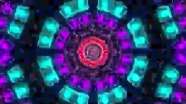 Disko Işıkları VJ Arkaplan Döngüsü Canlandırılmış arkaplan