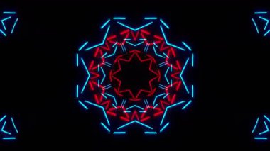 Disko Işıkları VJ Arkaplan Döngüsü Canlandırılmış arkaplan