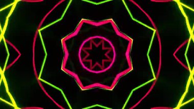 Disko Işıkları VJ Arkaplan Döngüsü Canlandırılmış arkaplan