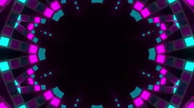 Disko Işıkları VJ Arkaplan Döngüsü Canlandırılmış arkaplan