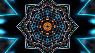 Disko Işıkları VJ Arkaplan Döngüsü Canlandırılmış arkaplan