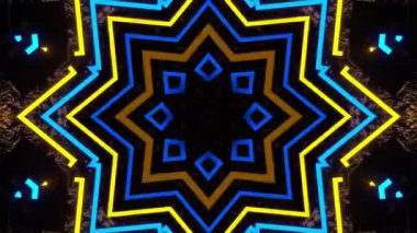 Disko Işıkları VJ Arkaplan Döngüsü Canlandırılmış arkaplan