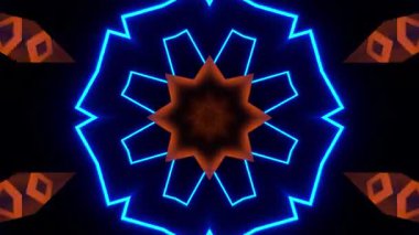 Disko Işıkları VJ Arkaplan Döngüsü Canlandırılmış arkaplan