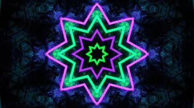 Disko Işıkları VJ Arkaplan Döngüsü Canlandırılmış arkaplan