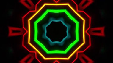 Disko Işıkları VJ Arkaplan Döngüsü Canlandırılmış arkaplan