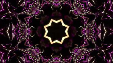 Disko Işıkları VJ Arkaplan Döngüsü Canlandırılmış arkaplan