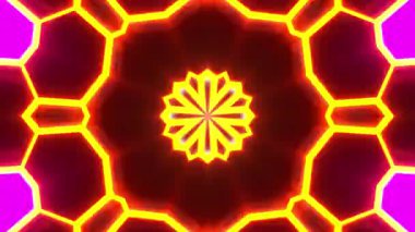 Disko Işıkları VJ Arkaplan Döngüsü Canlandırılmış arkaplan