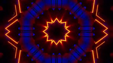 Disko Işıkları VJ Arkaplan Döngüsü Canlandırılmış arkaplan