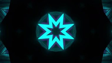 Disko Işıkları VJ Arkaplan Döngüsü Canlandırılmış arkaplan