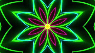 Disko Işıkları VJ Arkaplan Döngüsü Canlandırılmış arkaplan