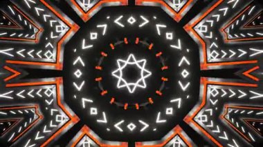 Disko Işıkları VJ Arkaplan Döngüsü Canlandırılmış arkaplan