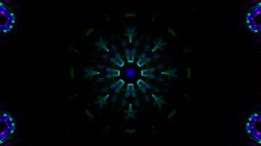 Disko Işıkları VJ Arkaplan Döngüsü Canlandırılmış arkaplan