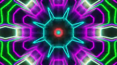 Disko Işıkları VJ Arkaplan Döngüsü Canlandırılmış arkaplan