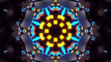 Disko Işıkları VJ Arkaplan Döngüsü Canlandırılmış arkaplan