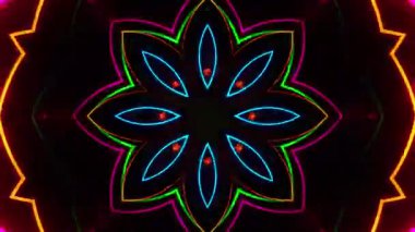 Disko Işıkları VJ Arkaplan Döngüsü Canlandırılmış arkaplan