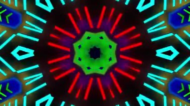 Disko Işıkları VJ Arkaplan Döngüsü Canlandırılmış arkaplan