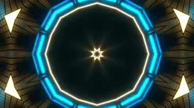 Disko Işıkları VJ Arkaplan Döngüsü Canlandırılmış arkaplan