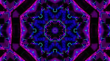 Disko Işıkları VJ Arkaplan Döngüsü Canlandırılmış arkaplan