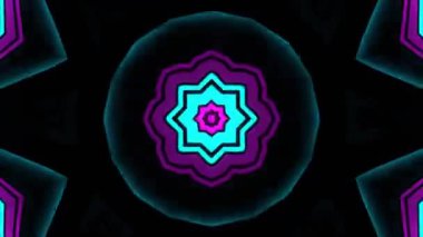 Disko Işıkları VJ Arkaplan Döngüsü Canlandırılmış arkaplan