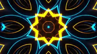 Konser ve Gösterme için Ligths Disco Vj Arkaplanı