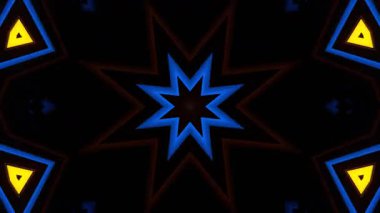 Konser ve Gösterme için Ligths Disco Vj Arkaplanı