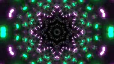 Konser ve Gösterme için Ligths Disco Vj Arkaplanı