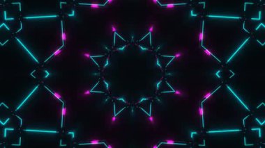 Konser ve Gösterme için Ligths Disco Vj Arkaplanı