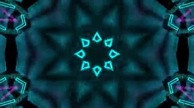 Konser ve Gösterme için Ligths Disco Vj Arkaplanı