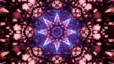 Konser ve Gösterme için Ligths Disco Vj Arkaplanı