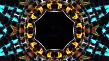 Konser ve Gösterme için Ligths Disco Vj Arkaplanı