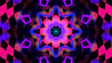 Konser ve Gösterme için Ligths Disco Vj Arkaplanı