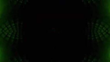 Renkli simetriyle gezgin kaleydoskop hareketi