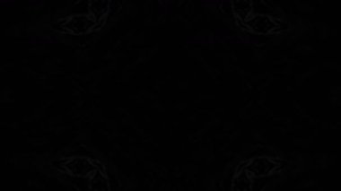 Renkli simetriyle gezgin kaleydoskop hareketi